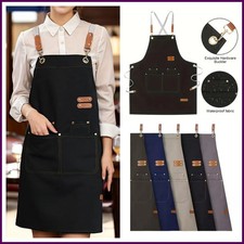 Chef Work Apron for Restaurant Hotel Coffee Shop Baking Uniform for Women