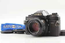 [N MINT+ w/strap] Minolta X700 film camera + MD ROKKOR 50mm F1.7 Lens From JAPAN