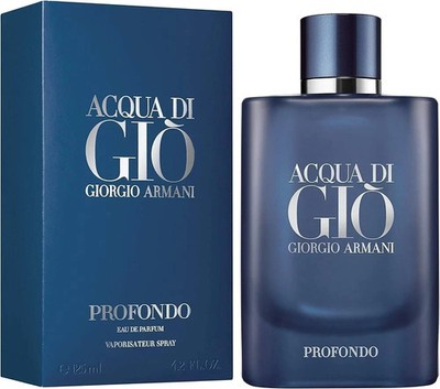 Acqua Di Gio Profondo Giorgio Armani EDP 4.2oz-125mL OLD Formula 100% Authentic