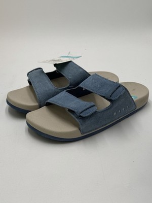 Reef Kids Ojai Sandals Suede Dusk Blue New Size 3 Boys Girls MSRP: $39.99