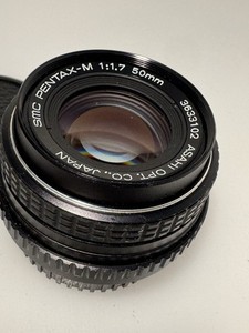 SMC PENTAX-M 50mm F1.7 MANUAL FOCUS LENS (102)