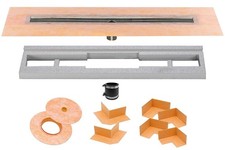 Clearance-Schluter Systems Kerdi-Line Channel Body Shower Drain 20" damaged box 