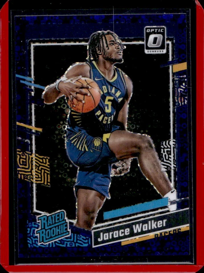 2023-24 Donruss Optic Jarace Walker Fast Break Purple Prizm Rated Rookie #83/99