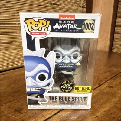 Funko Pop! Avatar The Last Airbender Blue Spirit Glow Hot Topic #1002 Vinyl Fig 