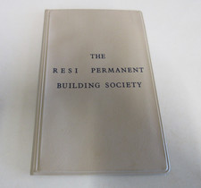 RESI Permanent Building Society - Early Vinyl Savings Passbook - Banking - 1973