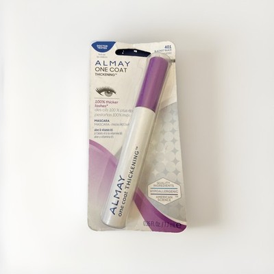 ALMAY - One Coat Thickening Mascara #401-Blackest Black. 0.26 fl oz. READ