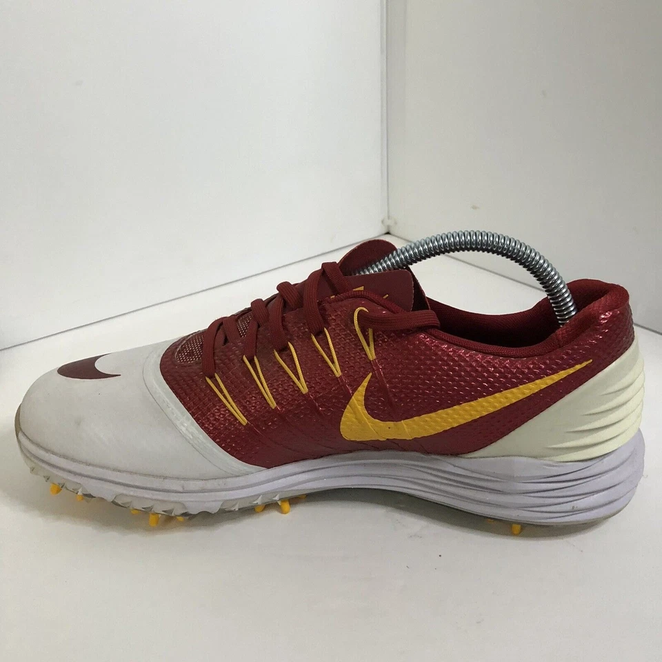 TACOS DE GOLF NIKE USC LUNAR TALLA: M7 / W9.5 CONTROL 4 838116-108 oro carmesí Foto 3 de 4