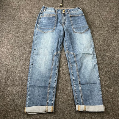 #ad PILCRO By Anthropologie Wanderer Mid Rise Relaxed Jean Women#x27;s Size 29 $111.00