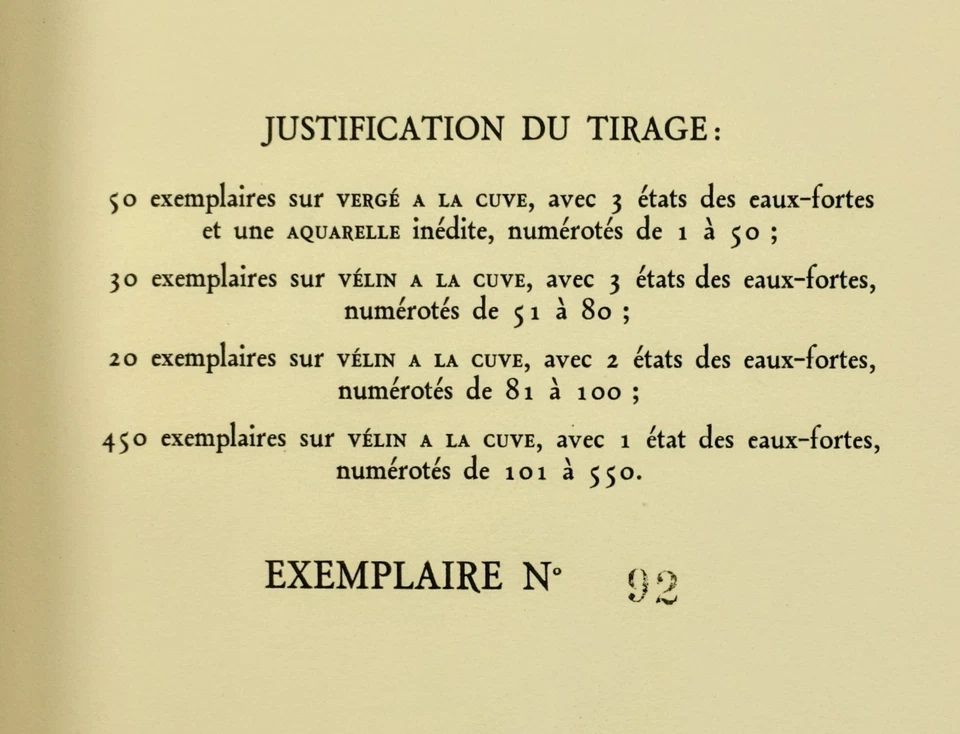 📖 ANATOLE FRANCE-CONTES DE JACQUES TOURNEBROCHE-EX 1/20 SUR VÉLIN-RELIURE D'ART - Photo 4/4