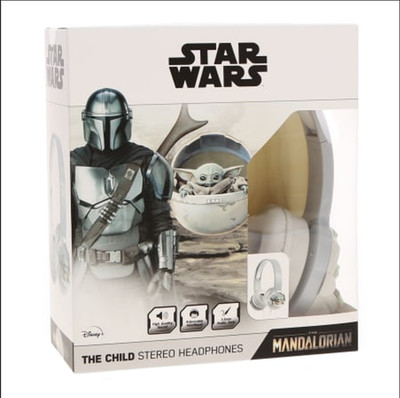 Star Wars Mandalorian The Child Stereo Headphones ~Baby Yoda~