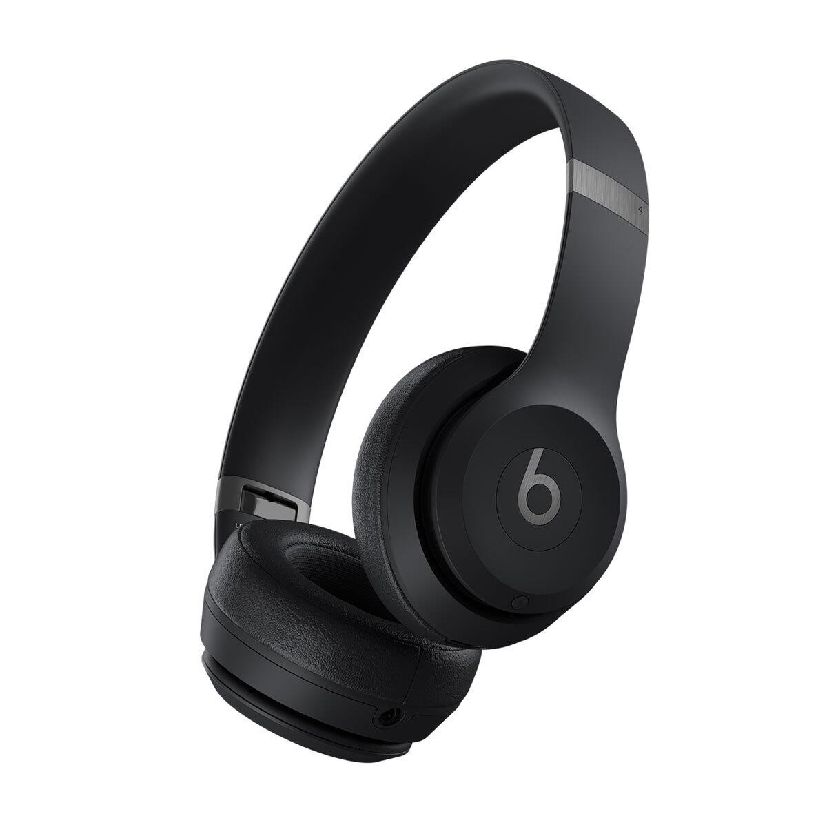 Beats Solo 4 On-Ear Wireless Headphones MUW23LL/A | Matte Black - Open Box