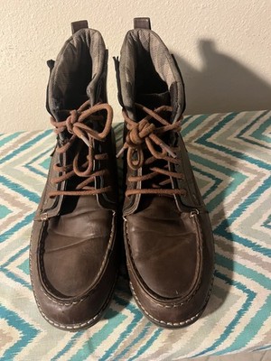 Magellan Boots brown ankle high boots men's 10.5 casual or outdoor wear.