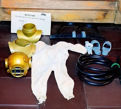 VINTAGE G.I. Joe Adventure Team Mystery of the Boiling Lagoon #7411 Partial Set