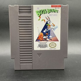 The Bugs Bunny Crazy Castle NES Nintendo 1989 Authentic Sleeve Game Only Tested