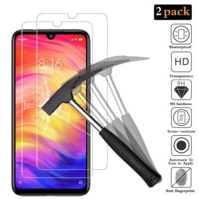 Dünne HD Klar 9H Hartglas Displayschutz Für Xiaomi Redmi Handys (Packung 2)