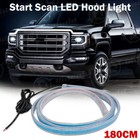 71" Car Hood Light Exterior Led Strip Lights White Drl For Gmc Sierra 1500 2500