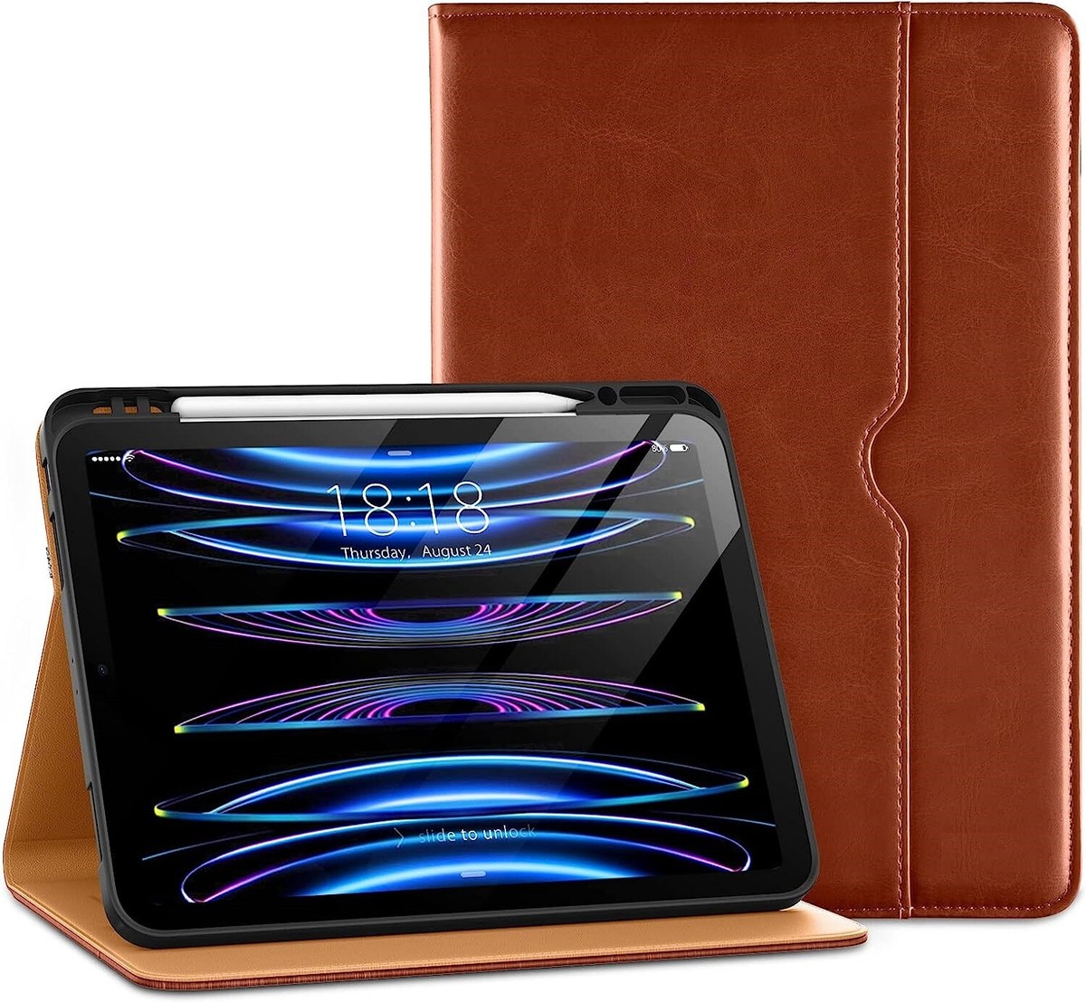 Leather Case Ipad Pro Case 5th Generation Leather Folio M2 IPad