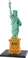 Statue of Liberty Mini Blocks Set 2810 PCS , Educational Architecture Model Kit