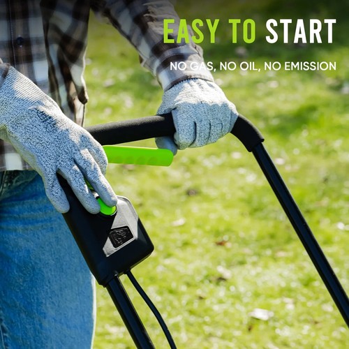 13" Cordless Lawn Mower,21V Electric with Brushless Motor,21V Electric with Brus - Picture 9 of 9