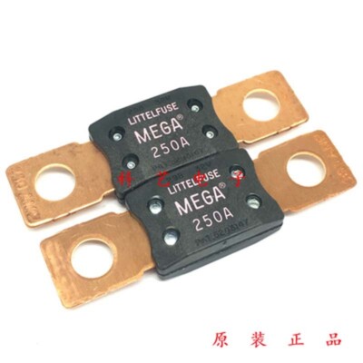 1PClittelfuse MEGA 0298250 298 Series Bolt Down Auto Time Delay 250A 32V Fuse