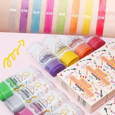 Multi-functional Pearl Pigment Color Dye Stick Glitter Body Face Painting Stick
