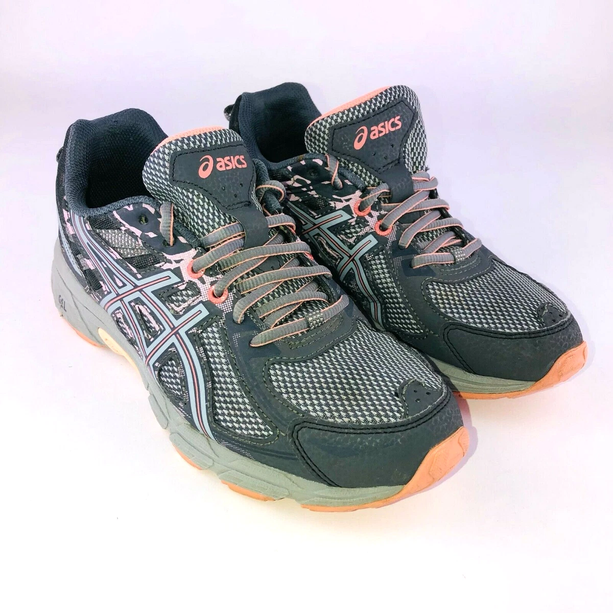 Asics camouflage store running shoes