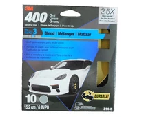 3M #31445 400 Grit 6" Disc - 10 pack