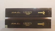 (2) Camacho Liberty 2009 Empty  Honduras Cigar Box Christian Eiroa 7" Length 