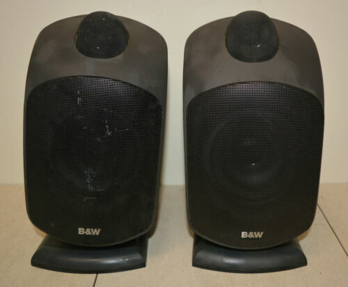 B&W DM600 S3 Bookshelf Speakers Pair 2.0 Channel 100W RMS 8 Ohms