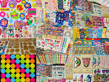 Children New Stickers Planner Craft Scrapbook Variety Of Themes  579 Pcs.
