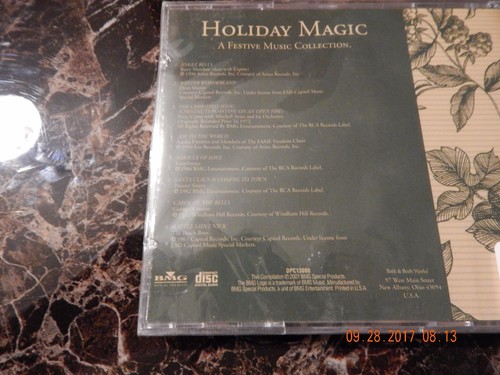 Holiday Magic A Festive Music Collection CD / New And Sealed Christmas Music - Imagen 2 de 2