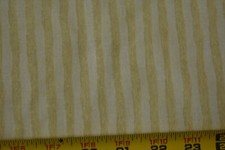 34" Long, Yellow Gold Striped Quilt Cotton, P2679