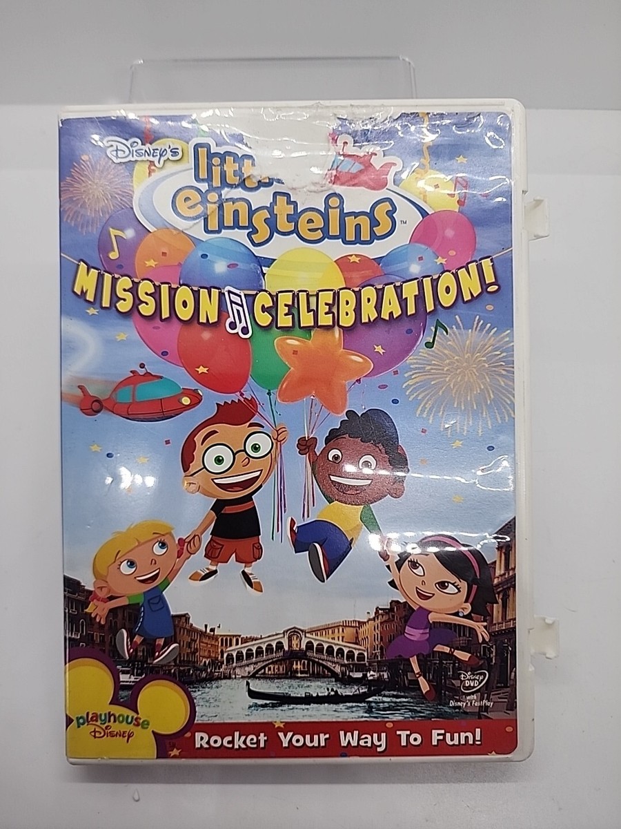DISNEY'S LITTLE EINSTEINS MISSION CELEBRATION DVD 2006 Kids