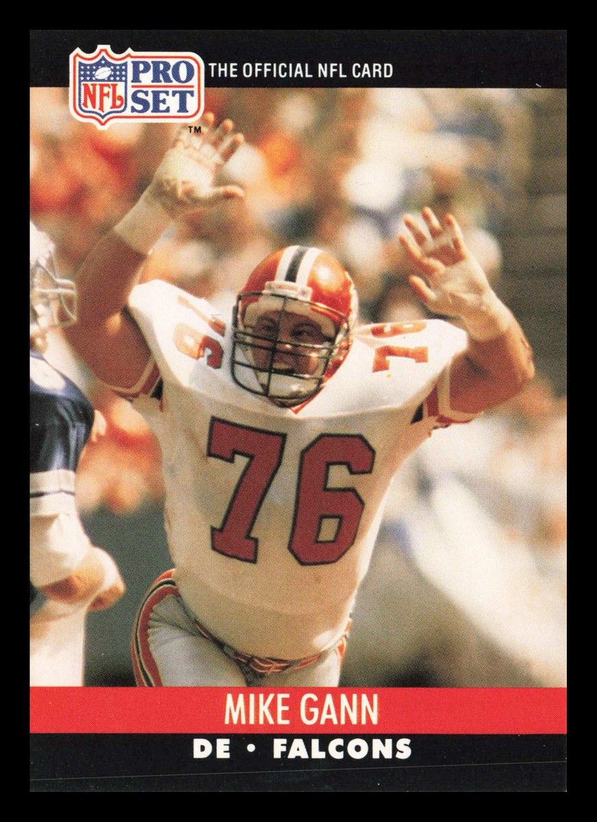 Mike Gann #429 1990 Pro Set Atlanta Falcons | eBay