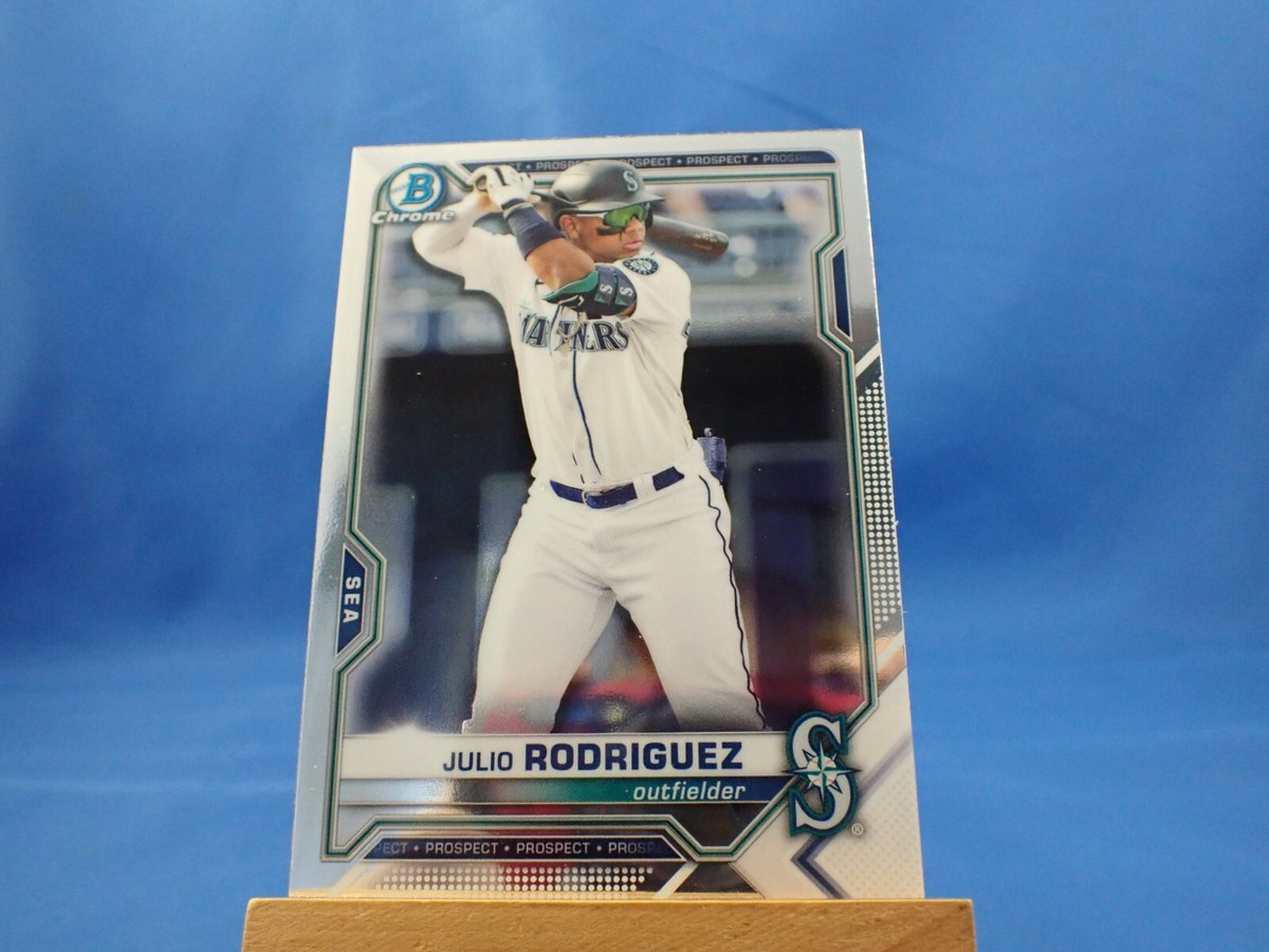Julio Rodriguez Bowman Chrome 2021 Prospects BCP-86 | eBay