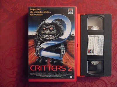 Critters 2 (Mick Garris, Scott Grimes, Liane Curtis) - VHS Ed. Columbia Rare