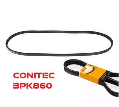 CONITEC V-RIBBED BELT 3PK860 FAN BELT ALTERNATOR DRIVE BELT FOR PRIUS 1.5L 03-09