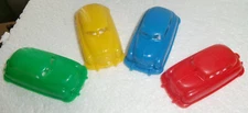 1950s WYANDOTTE AUTO TRANSPORTER Set of 4 AUTO LOADS RED,BLUE.YELLOW,GREEN