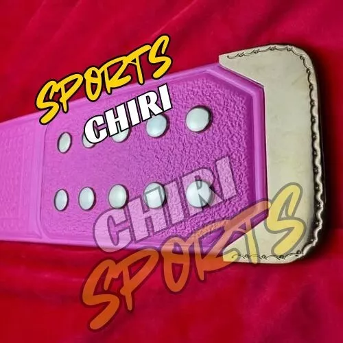 Women's World Heavyweight championship pink Replica title Belt 6mm fast ship - Image 3 of 4