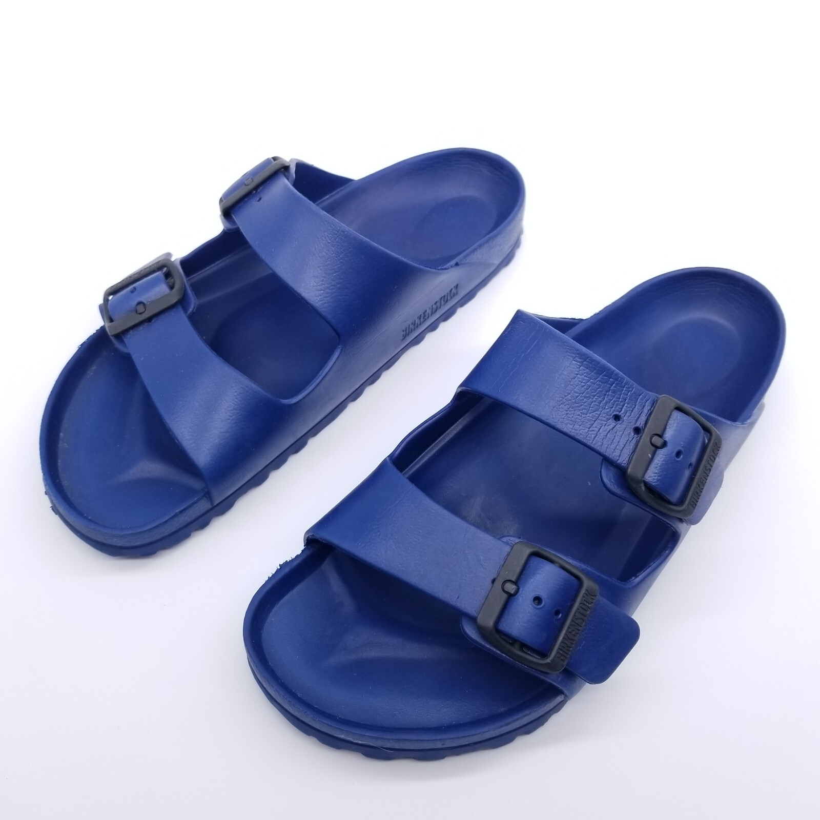 birkenstock rubber blue
