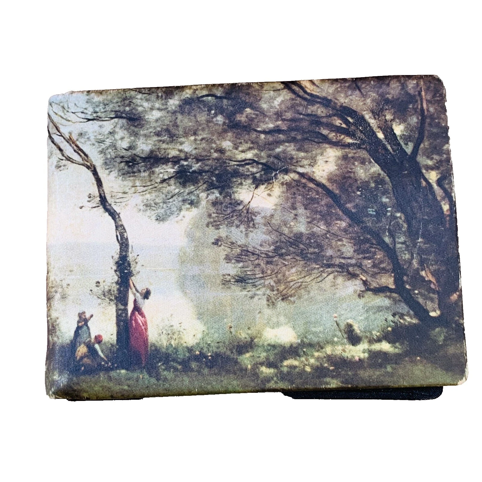 Multi-Color Adult Unisex 100% Silk Vintage Wallets & Coin Purses