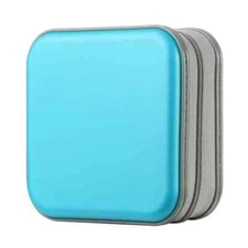 48 Disc CD Case Holder DVD Storage Bag Wallet Portable VCD Organizer Skyblue
