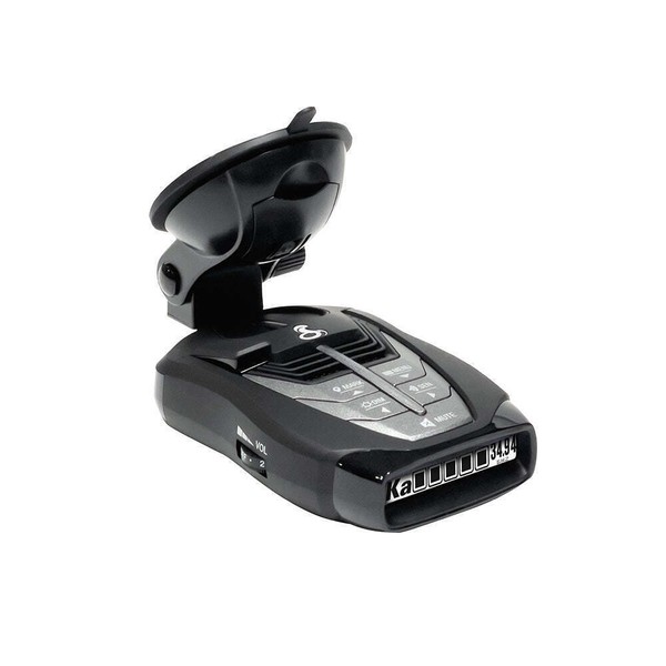 Cobra RAD 480i Radar Detector with Premium Mount Bundle - 0180009-2 for