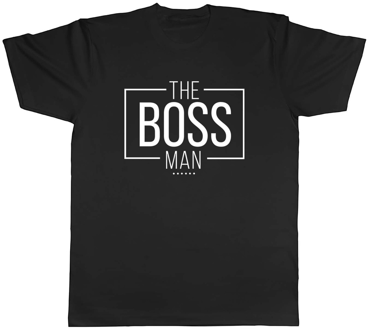 Boss Man Mens T-Shirt Team Leader Manager Captain Director In-Charge Tee  Gift