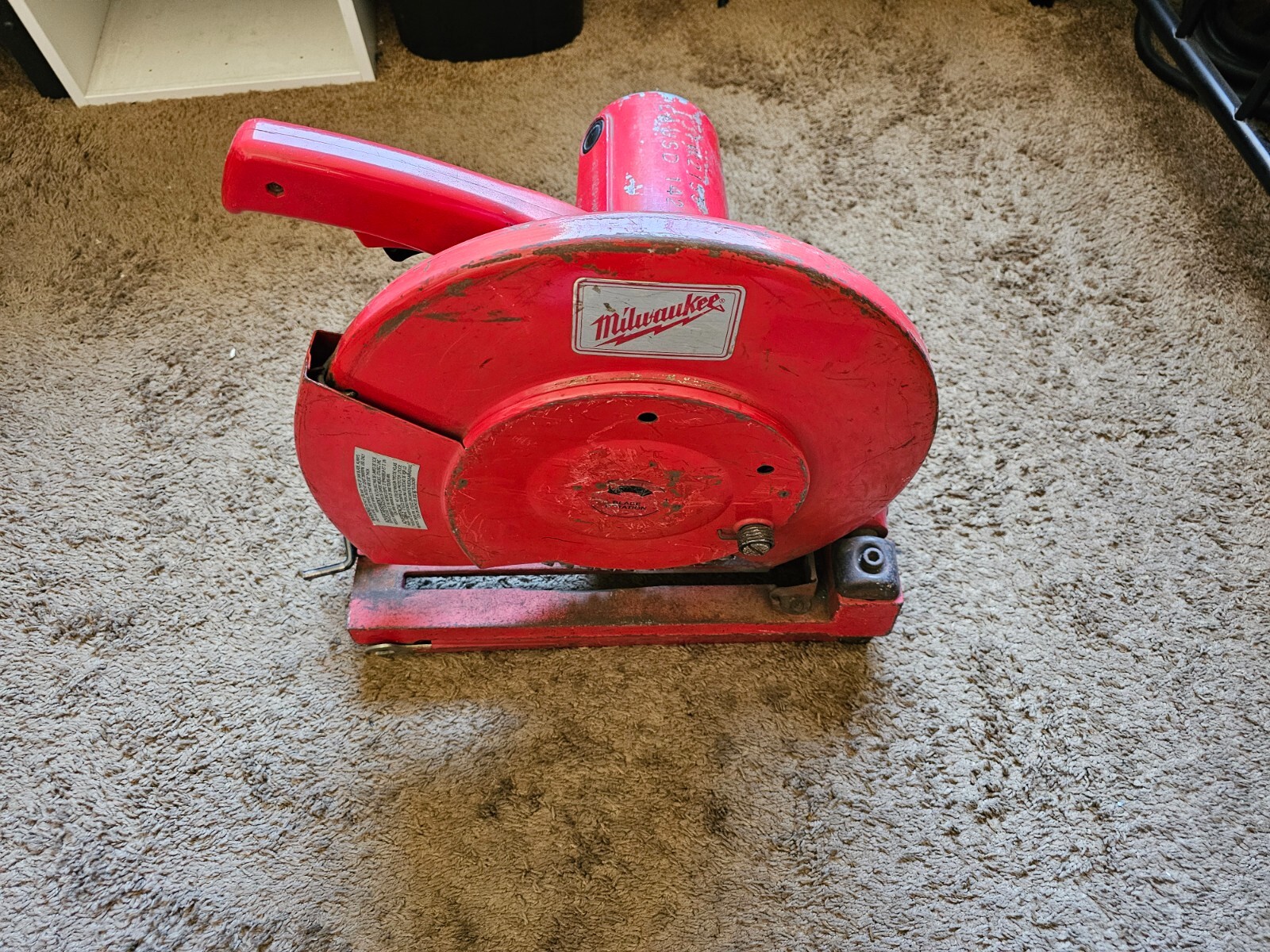 Milwaukee 617620 Heavy Duty 14" Abrasive CutOff Machine Chop Saw Works Great eBay
