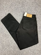 Vintage Calvin Klein Denim Jeans Women's Size 10 Black Classic Adult NWT