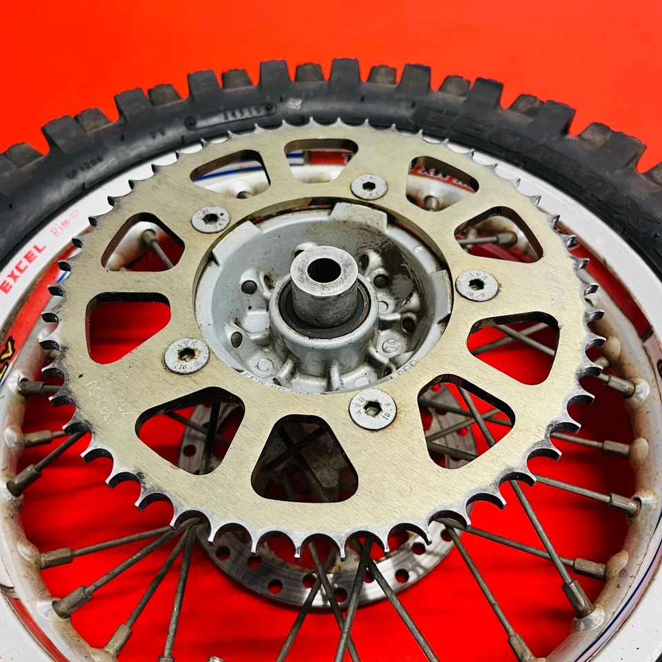 Llanta trasera completa KTM65 14" Excel original OEM KTM 65 SX 2003-2008 Foto 4 de 4