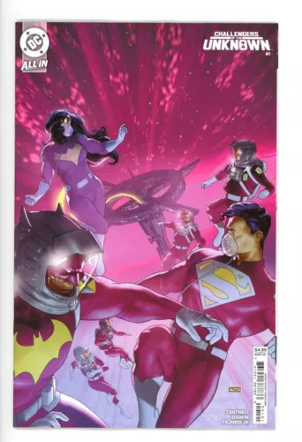 Challengers of the Unknown #1 - Cover B  Taurin Clarke Variant 🟥NM