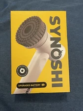 Synoshi Electric Spin Scrubber Power Cleaning Brush &3 Heads Cordless NIB sealed