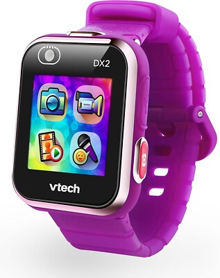 VTech KidiZoom Smart Watch DX2 lila   Kinderuhr mit Touchscreen, zwei Kameras